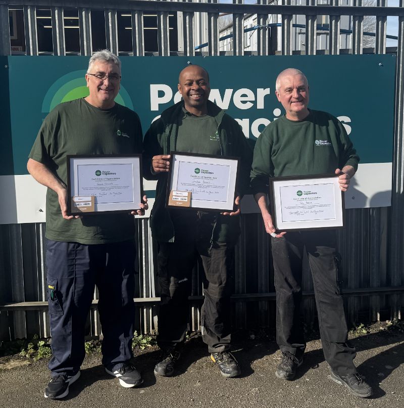 25 Years Service! X3! Image