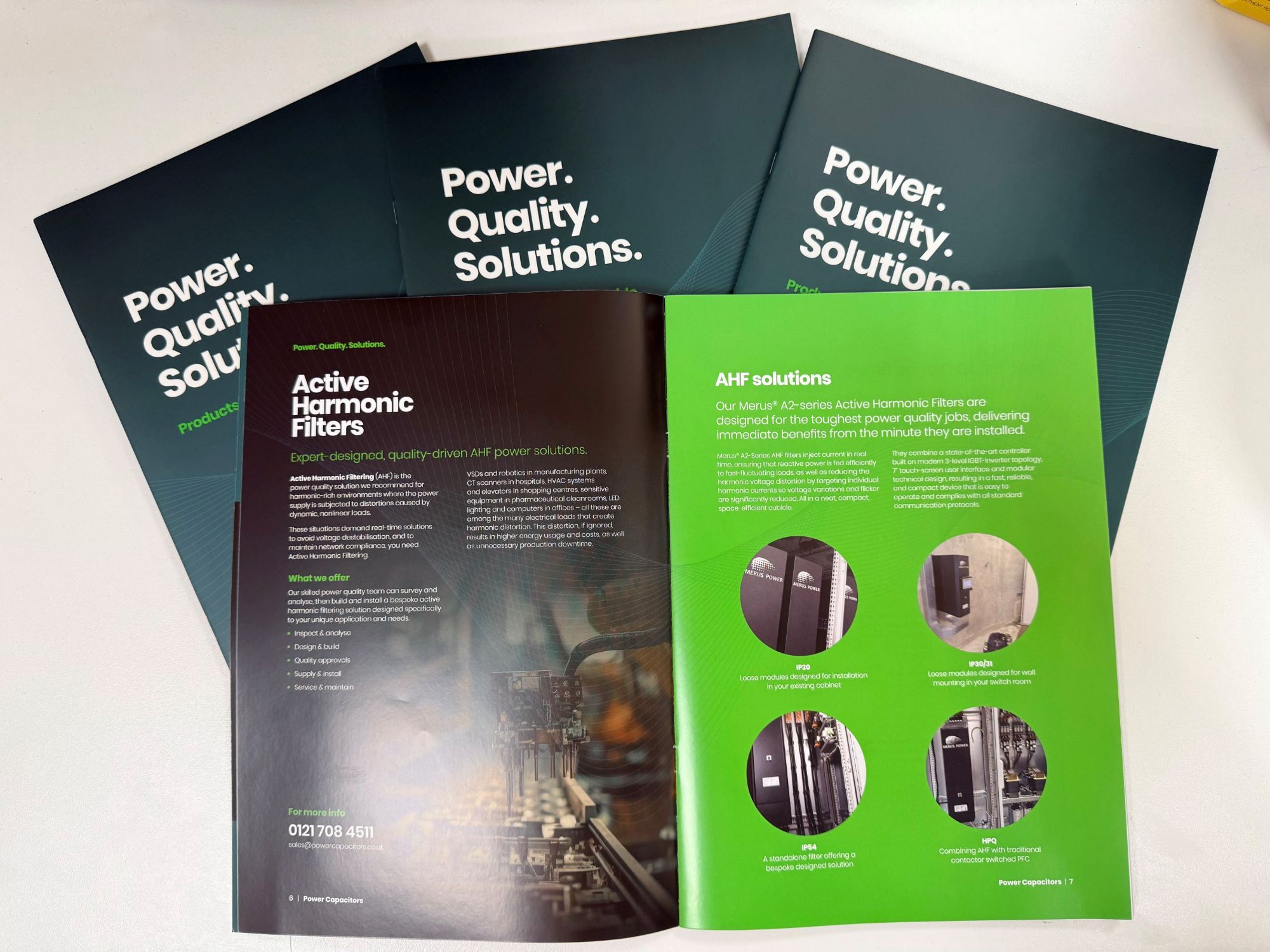 The First Ever Power Capacitors Brochure Is Now Available! Image